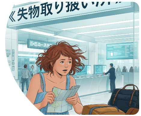 lost and found Japan