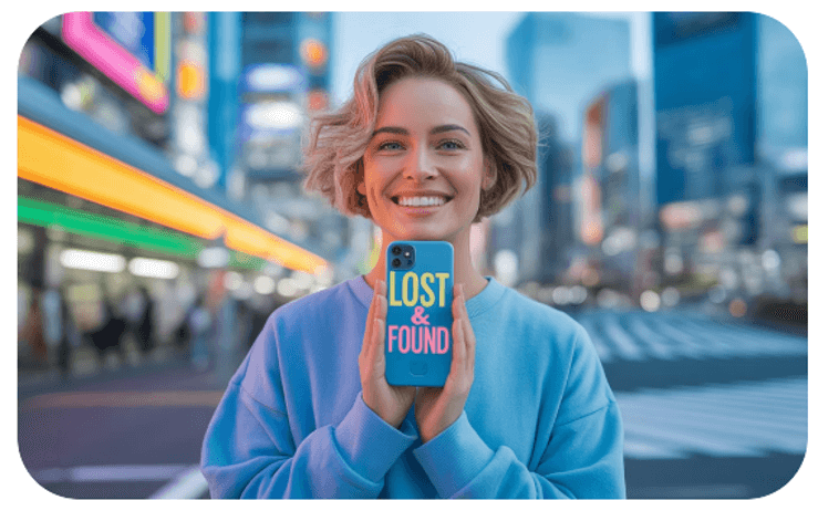 lost phone in Japan help